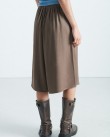 Βερμούδα American Vintage Λαδί TIDI09A-OURSON