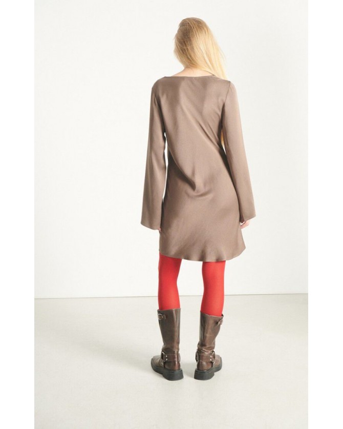 Φόρεμα American Vintage Λαδί TIDI14A-OURSON