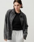 Μπουφάν American Vintage Μαύρο YOP16E-BLACK VINTAGE