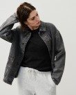 Μπουφάν American Vintage Μαύρο YOP16E-BLACK VINTAGE