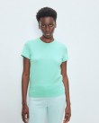 T-shirt American Vintage Τυρκουάζ YPA02D-RIVIERA CHINE