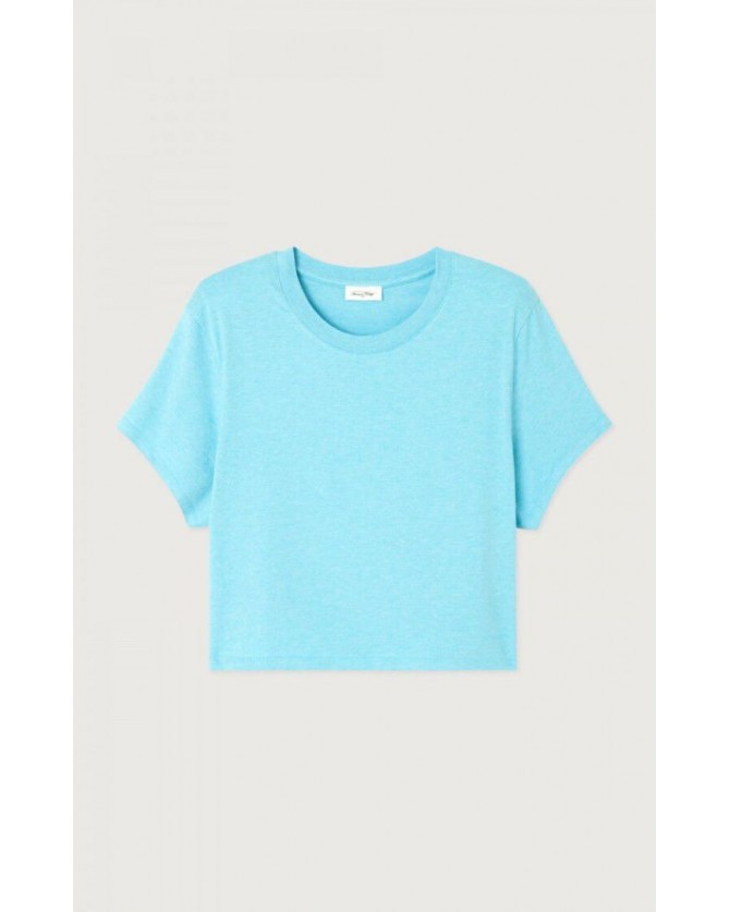 T-shirt γυναικείο American Vintage Σιέλ YPA02G-PISCINE CHINE