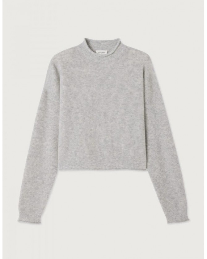 Πουλόβερ American Vintage Γκρι RAX18H-GRIS CHINE