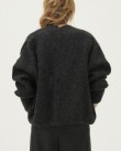 Ζακέτα American Vintage Γκρι EAST19A-ANTHRACITE CHINE