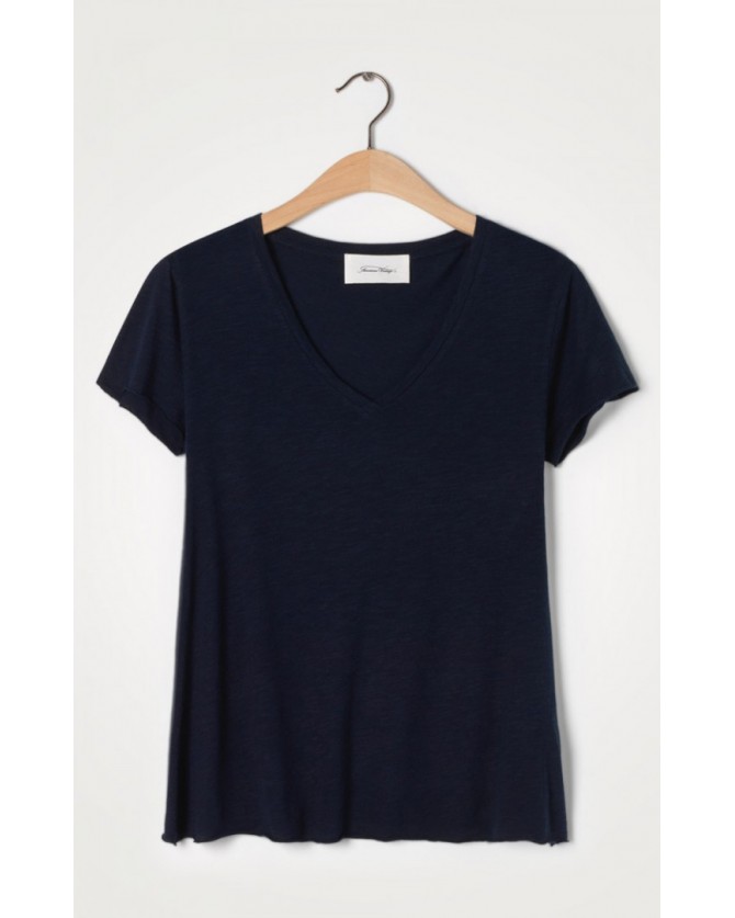 T-shirt American Vintage Σκούρο μπλε JAC51-NAVY