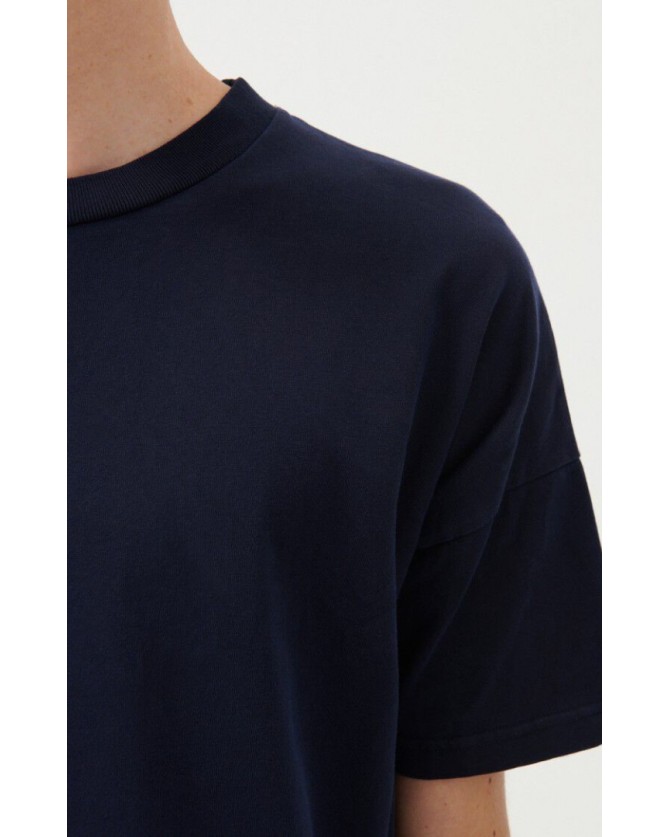T-shirt American Vintage Σκούρο μπλε MFIZ02A-NAVY VINTAGE