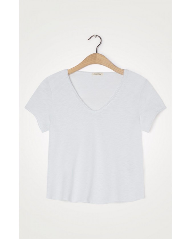 T-shirt American Vintage Λευκό SON02AG-BLANC