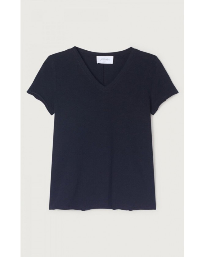 T-shirt American Vintage Μαύρο SON33-NOIR