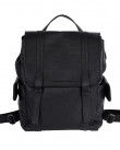 Backpack AMES Μαύρος AVAKAS LEATHER-BLACK