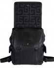 Backpack AMES Μαύρος AVAKAS LEATHER-BLACK