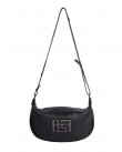 Τσάντα AMES Μαύρη ERIS LARGE LEATHER-BLACK