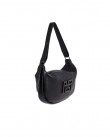 Τσάντα AMES Μαύρη ERIS LARGE LEATHER-BLACK