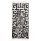 Πετσέτα AMES Μαύρο-Λευκό AMES TOWEL 3DMINO-BLACK WHITE