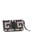 Πορτοφόλι Ames Μπεζ AMES WALLET MEDIUM-BEIGE BLACK