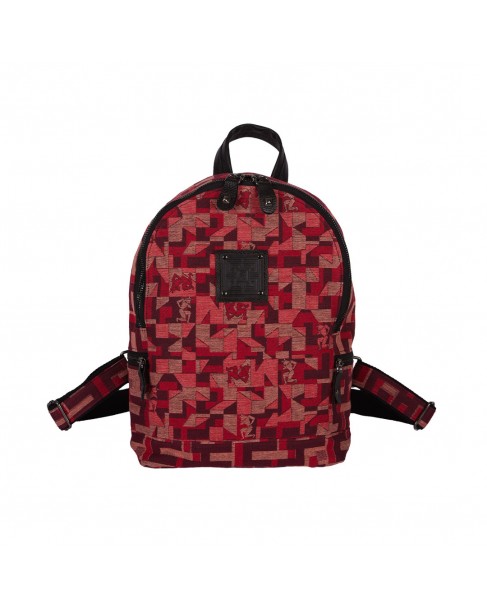 Backpack AMES Κόκκινο OLYFOS MED MULTI MINO-RED