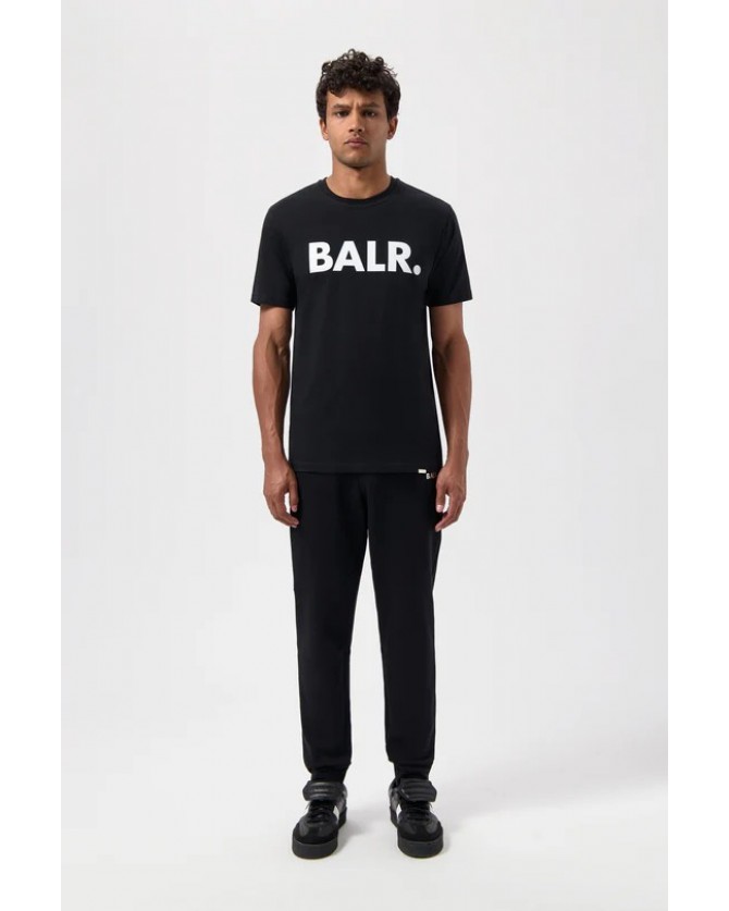 T-Shirt BALR. Μαύρο B1112.1048.102-Jet Black