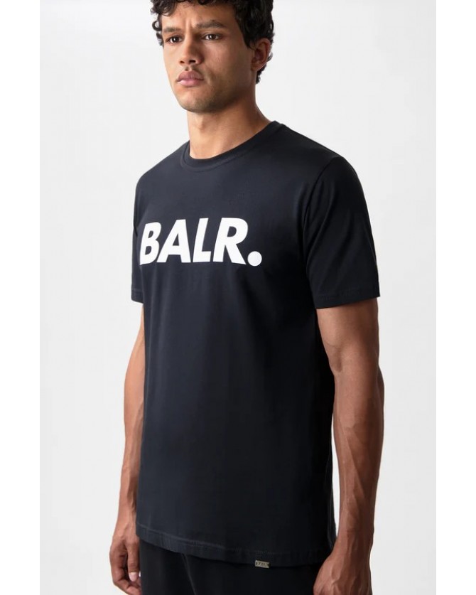 T-Shirt BALR. Μαύρο B1112.1048.102-Jet Black
