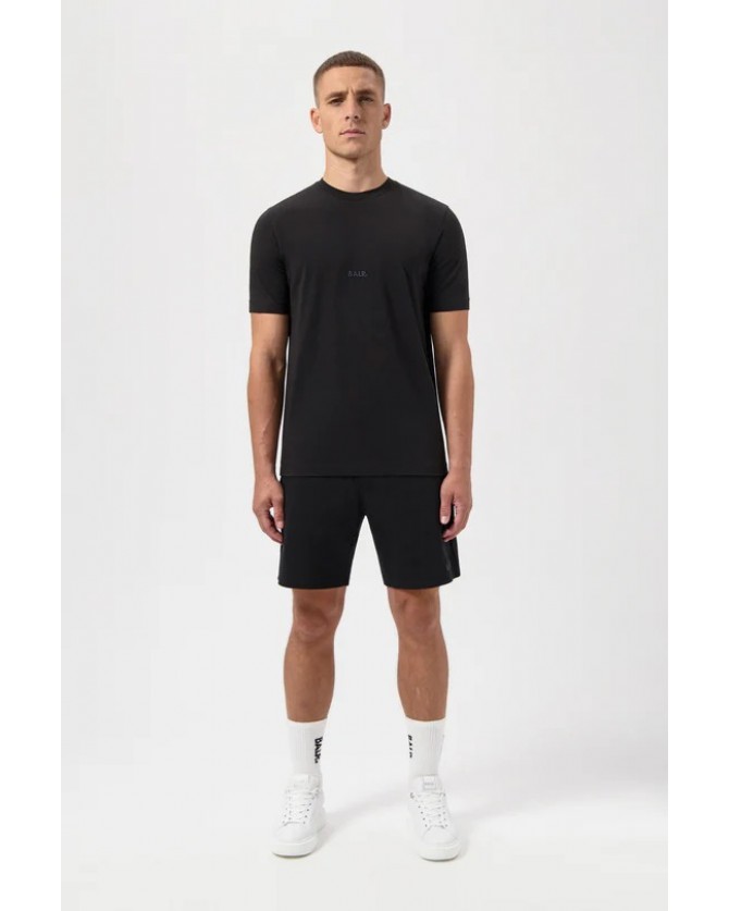 T-Shirt BALR. Μαύρο B1112.1280.102-Jet Black