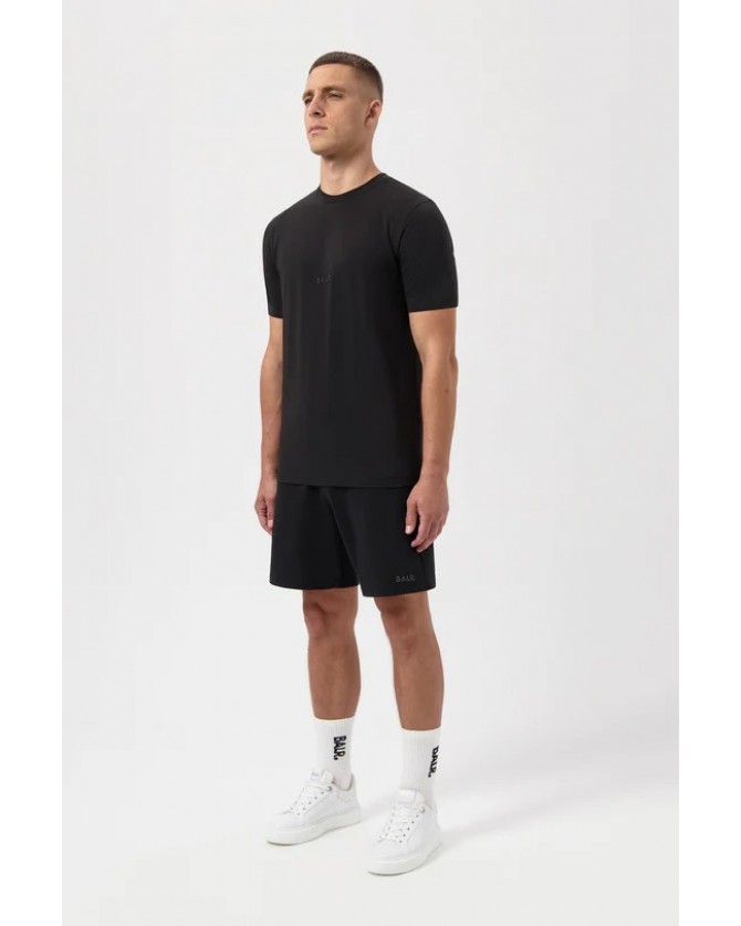 T-Shirt BALR. Μαύρο B1112.1280.102-Jet Black