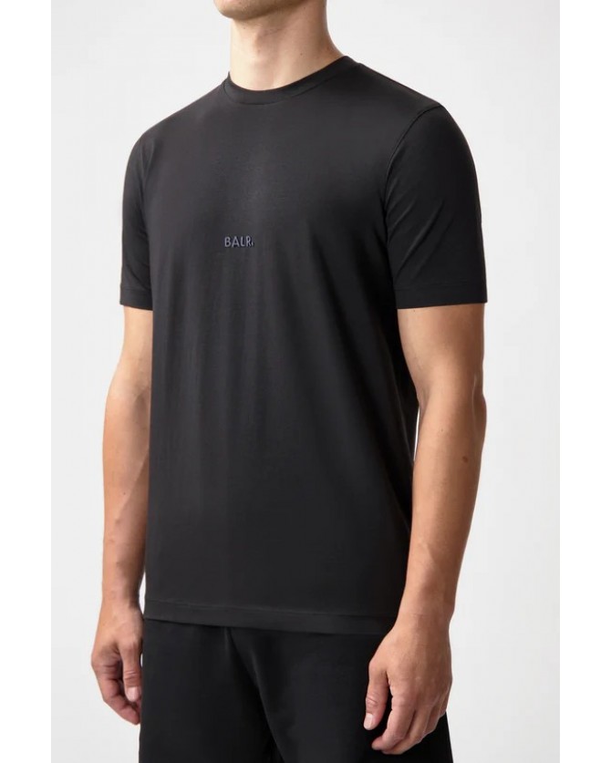 T-Shirt BALR. Μαύρο B1112.1280.102-Jet Black
