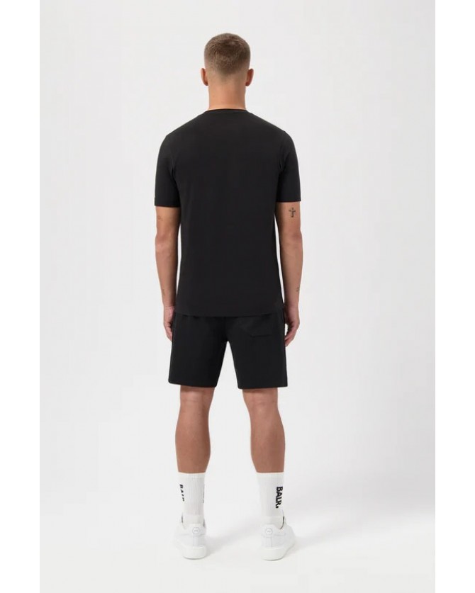 T-Shirt BALR. Μαύρο B1112.1280.102-Jet Black