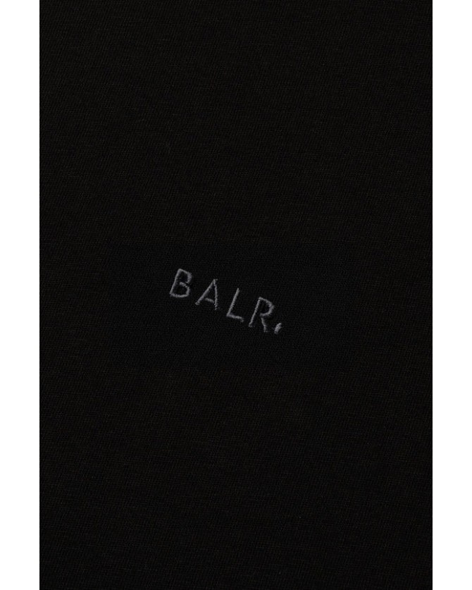 T-Shirt BALR. Μαύρο B1112.1280.102-Jet Black