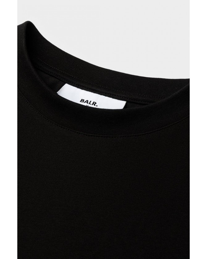 T-shirt BALR. Μαύρο B1113.1004.102-Jet Black