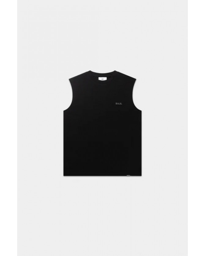 T-shirt BALR. Μαύρο B1113.1004.102-Jet Black