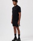 Polo t-shirt BALR. Μαύρο B1122.1040.102-Jet Black