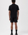 Polo t-shirt BALR. Μαύρο B1122.1040.102-Jet Black