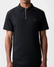 Polo t-shirt BALR. Μαύρο B1122.1040.102-Jet Black