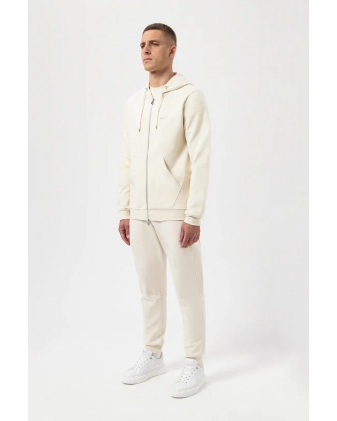 Ζακέτα φούτερ BALR. Εκρού B1269.1001.911-White Swan