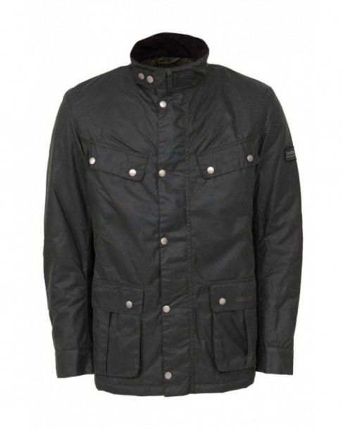 Μπουφάν Barbour Κερωμένο Λαδί Σκούρο B.Intl Duke Waxed Jacket MWX0337-BISG91