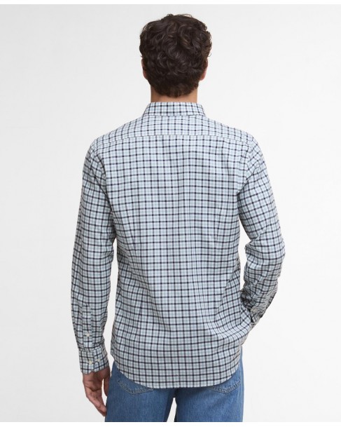 Πουκάμισο καρό Barbour Σιέλ MSH5242-BRBU14