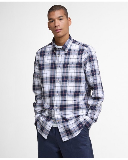 Πουκάμισο καρό Barbour Μπλε MSH4982-BRTN42