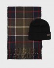 Σετ κασκόλ-Σκούφος Barbour Σκούρο μπλε MGS0079-BRTN11