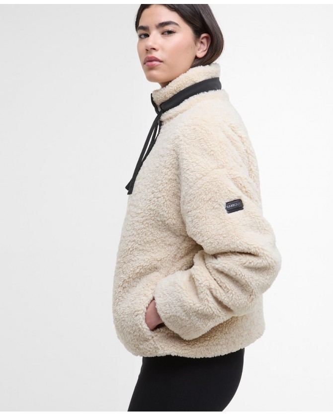 Μπουφάν Fleece Barbour Εκρού LFL0081-BICR31.8
