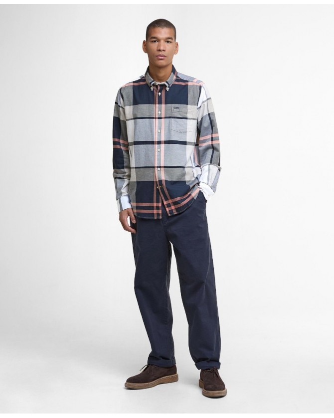 Πουκάμισο καρό Barbour Γκρι MSH4980-BRTN42