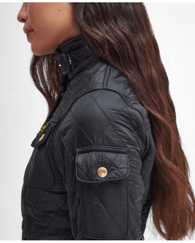 Μπουφάν Barbour Μαύρο LQU0030-BIBK91.2