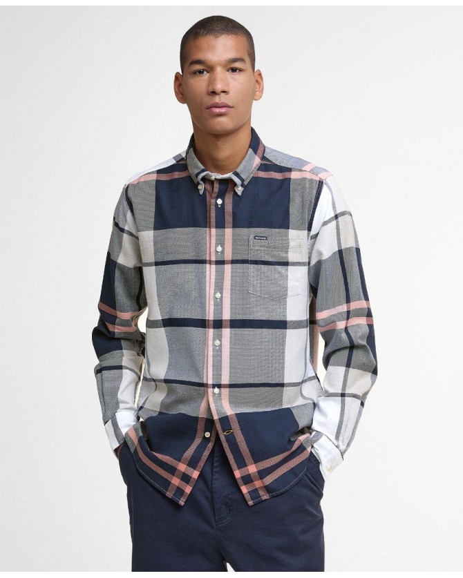 Πουκάμισο καρό Barbour Γκρι MSH4980-BRTN42