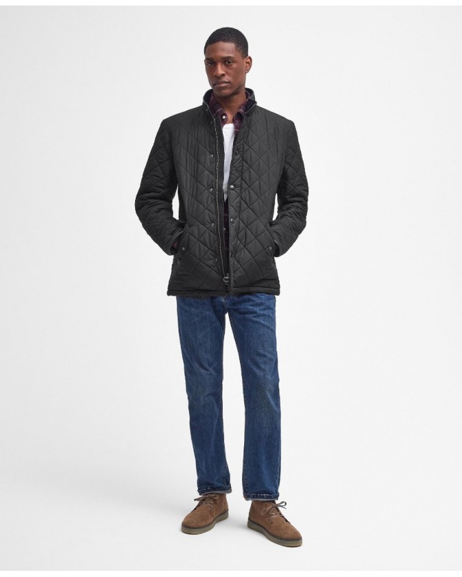Μπουφάν Barbour Μαύρο MQU0281-BRBK11