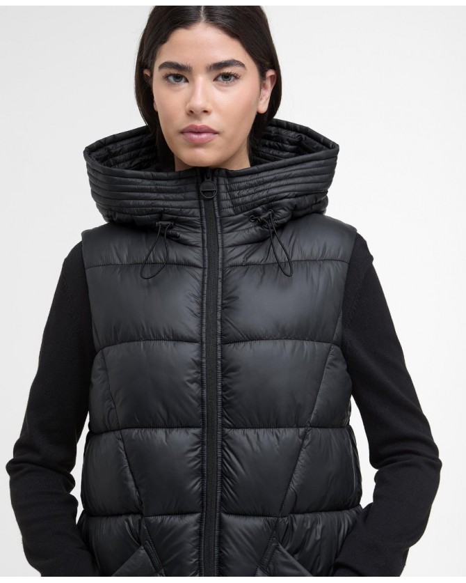 Μπουφάν γιλέκο Barbour Μαύρο LGI0210-BIBK11