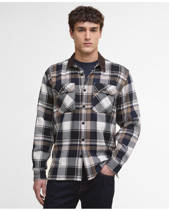 Πουκάμισο Barbour Εκρού καρό MSH5646-BRNY91