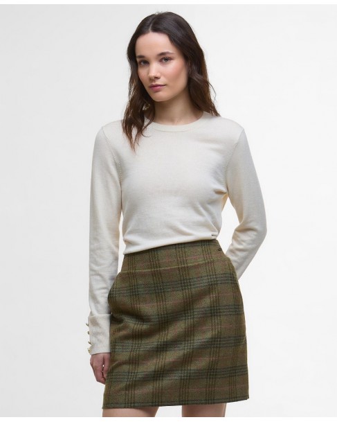 Πλεκτό Barbour Λευκό LKN1686-BRWH52.8