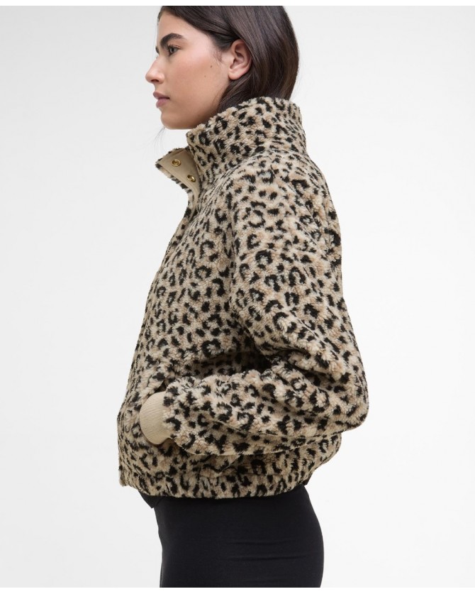 Μπουφάν Fleece Μπεζ animal print LOL0655-BIMI11