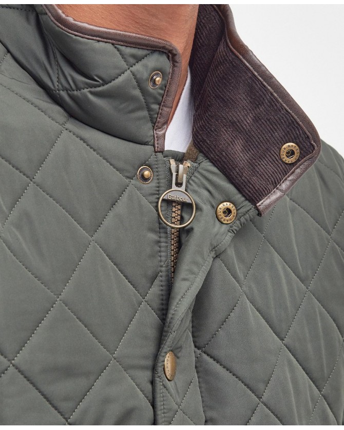 Μπουφάν Barbour Λαδί MQU0281-BRGN72