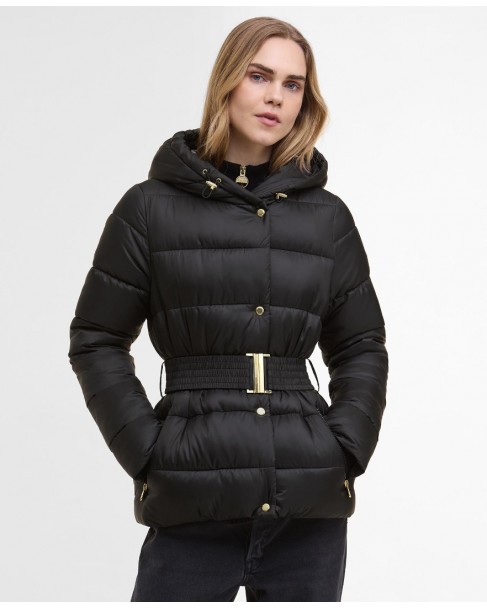 Μπουφάν Barbour Μαύρο LQU1866-BIBK91.4