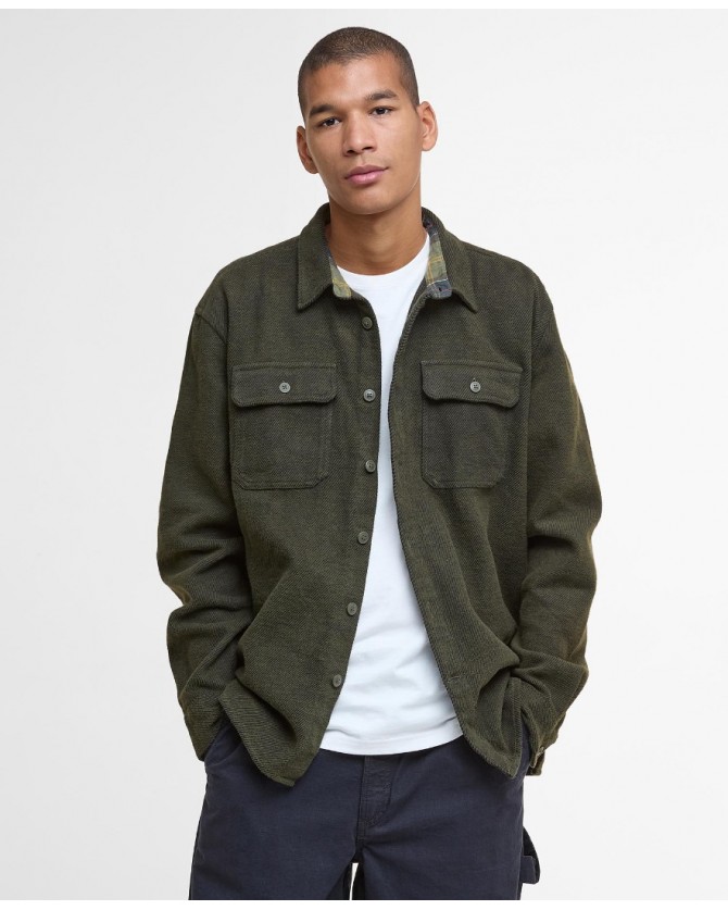 Πουκάμισο overshirt Λαδί MSH5647-BROL51