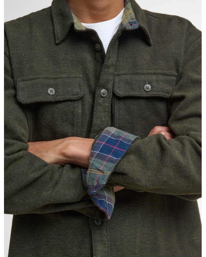 Πουκάμισο overshirt Λαδί MSH5647-BROL51