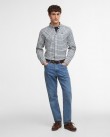 Πουκάμισο καρό Barbour Σιέλ MSH5242-BRBU14